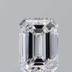 Diament szlif szmaragdowy, 0.5ct, VVS2, D, GIA 3535388302